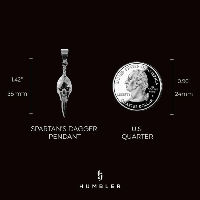 Spartan's Dagger Pendant-Humbler