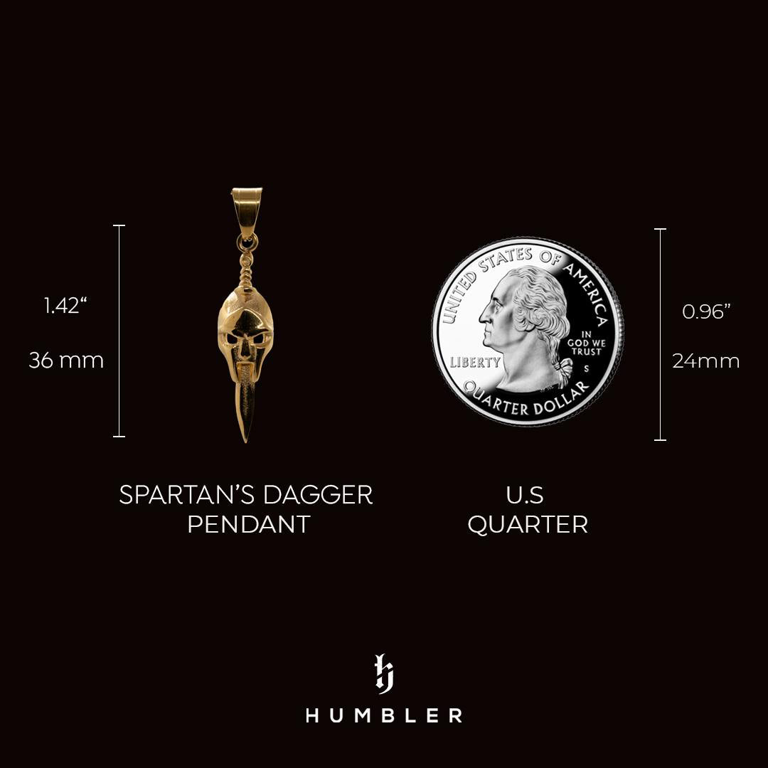 Spartan's Dagger Pendant-Humbler