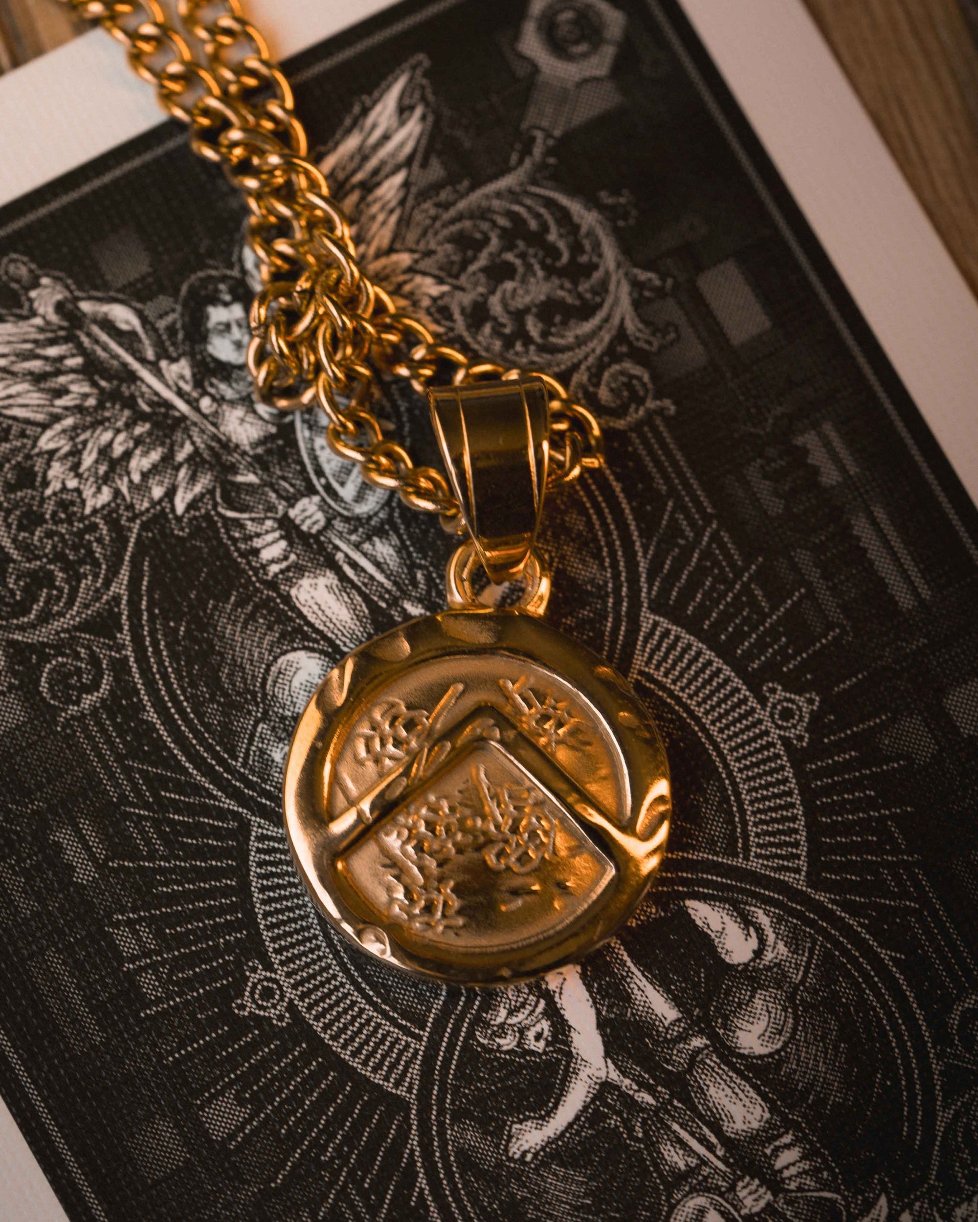 Spartan's Shield Pendant-Humbler