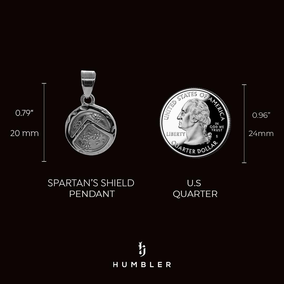 Spartan's Shield Pendant-Humbler