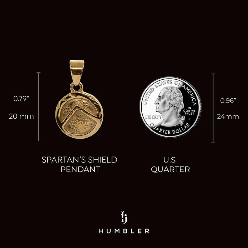 Spartan's Shield Pendant-Humbler