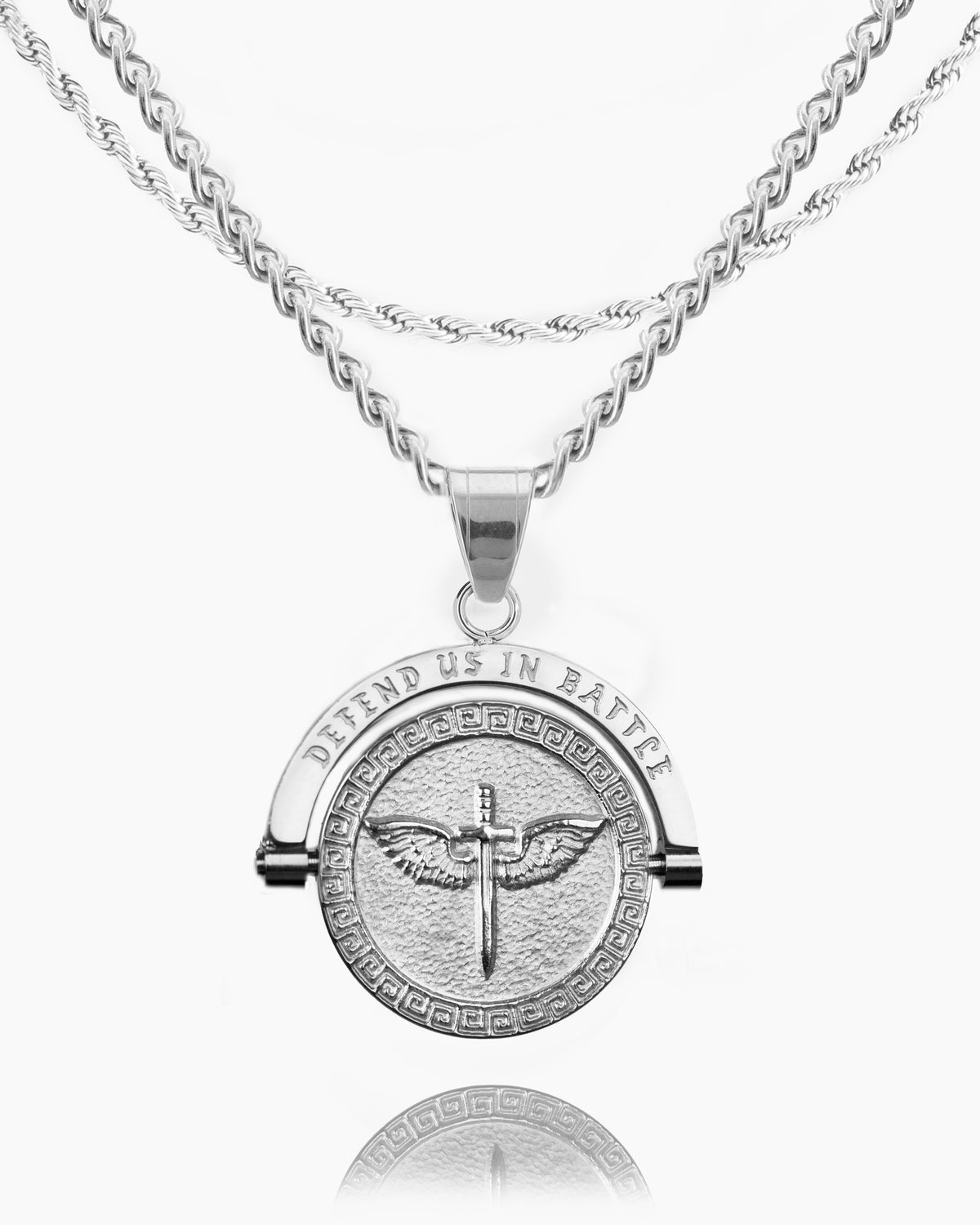 St. Michael Double Sided Pendant-Humbler