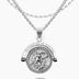 St. Michael Double Sided Pendant