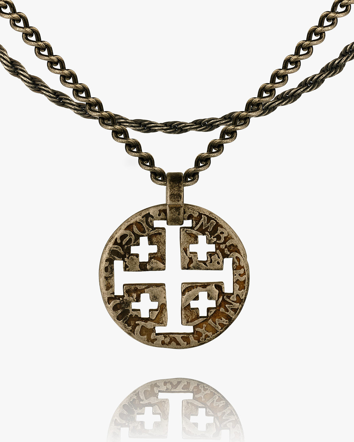 Stamped Crusades Coin Pendant-Humbler