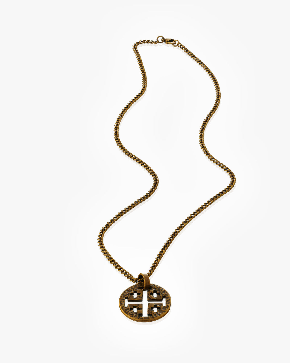 Stamped Crusades Coin Pendant-Humbler