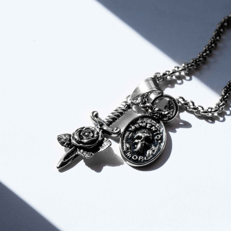 Symbols of Memorial Pendant Set