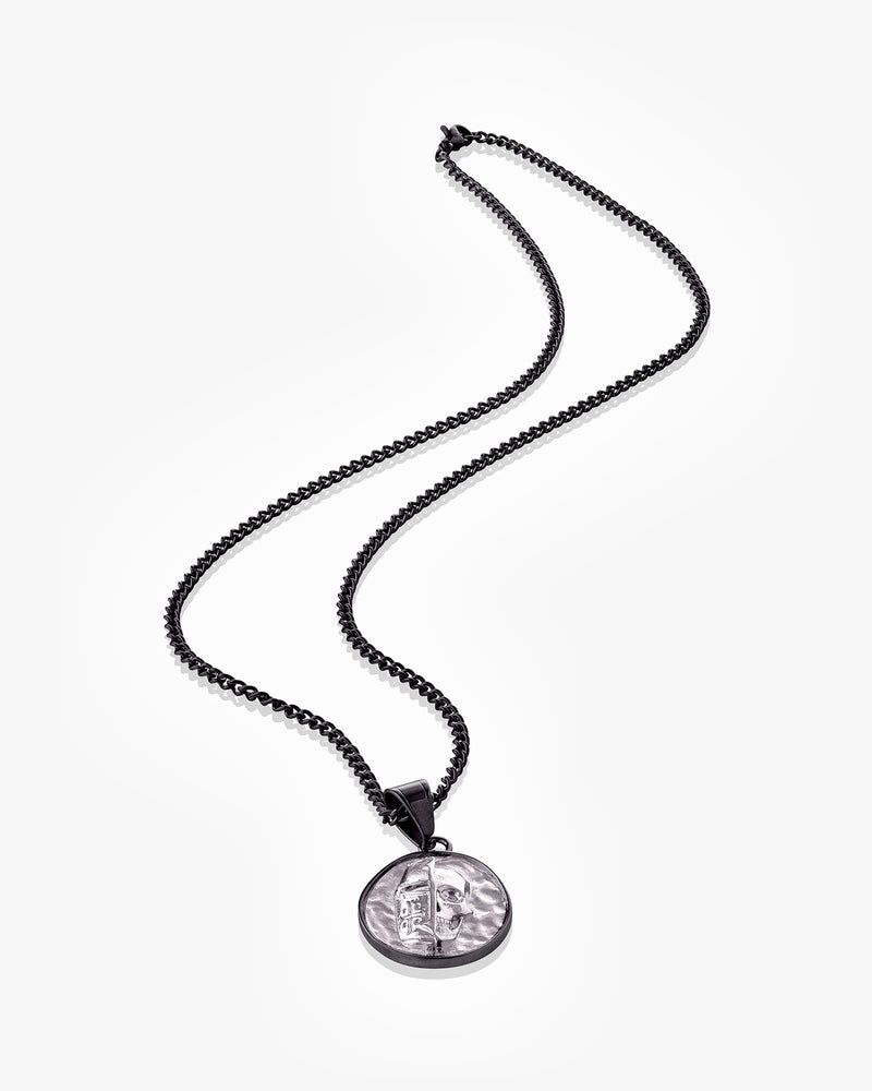 Templar Skull Coin Pendant