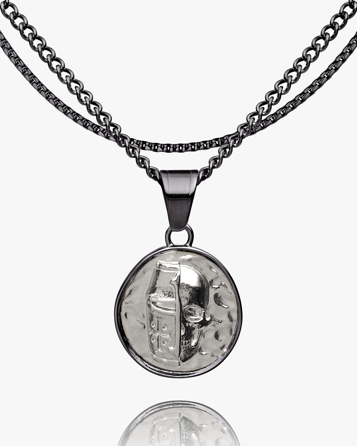 Templar Skull Coin Pendant-Humbler