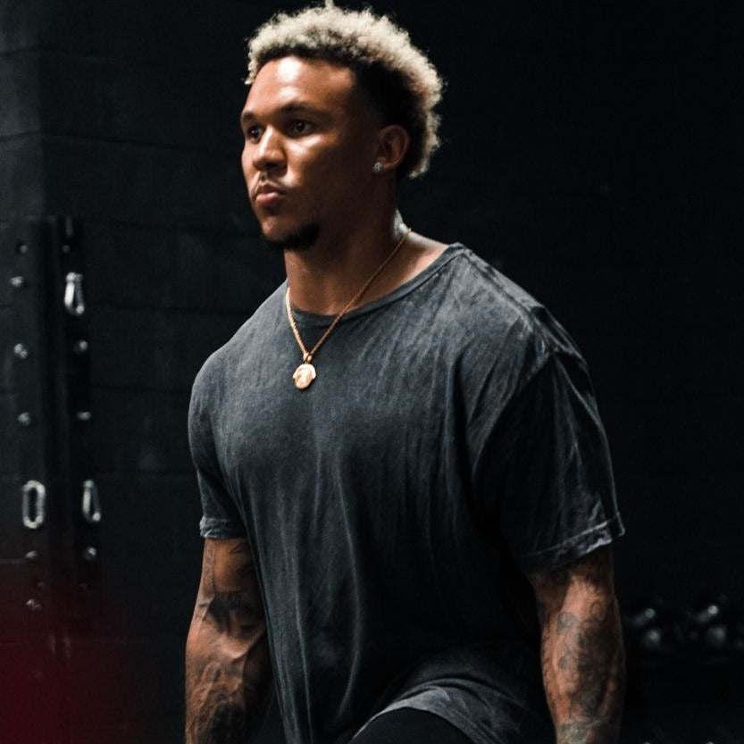 Trident Conquer From Within Double Sided Pendant-Humbler