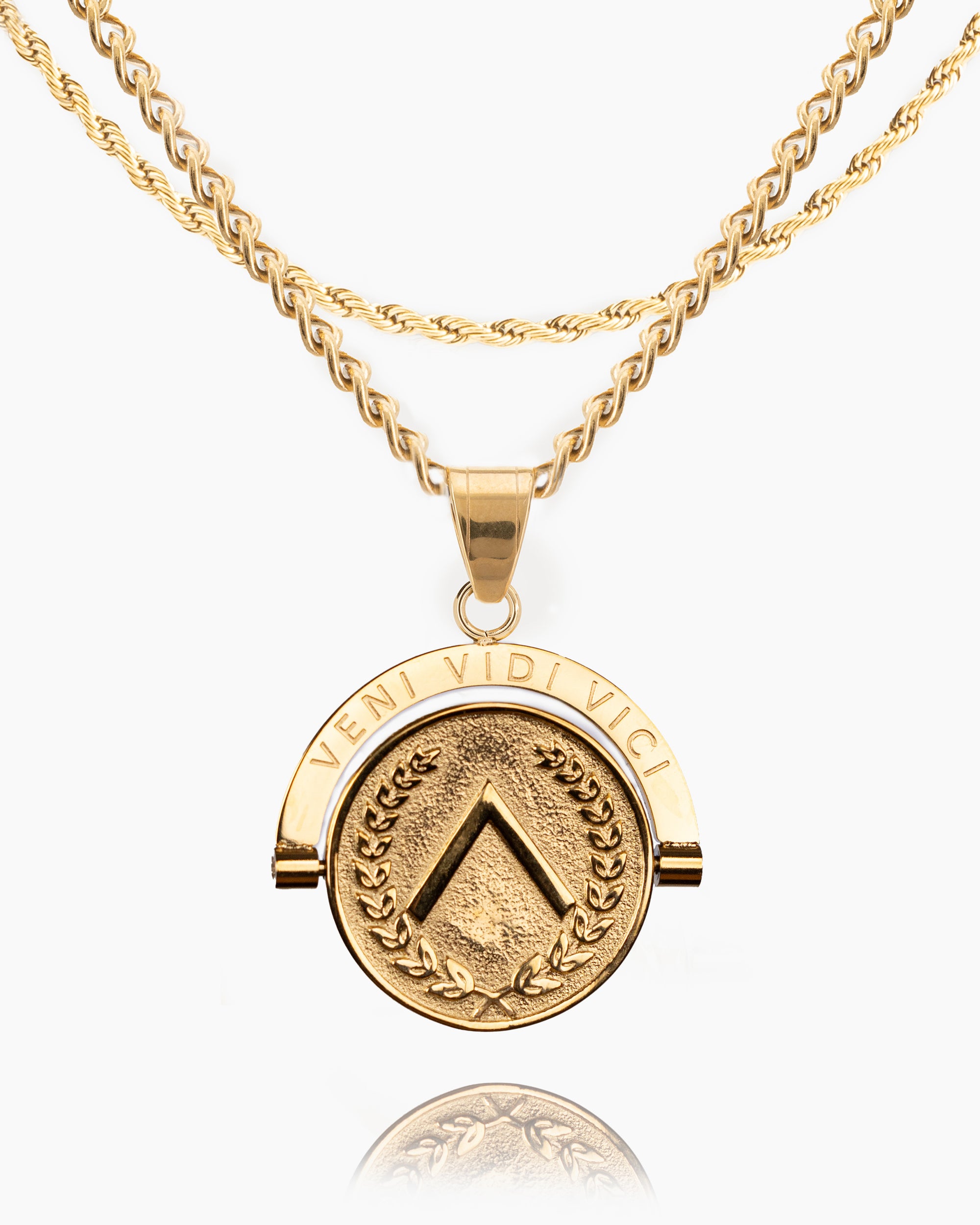Warrior Veni Vidi Vici Double Sided Pendant-Humbler