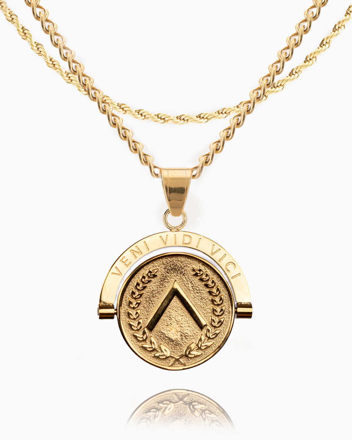 Warrior Veni Vidi Vici Double Sided Pendant-Humbler