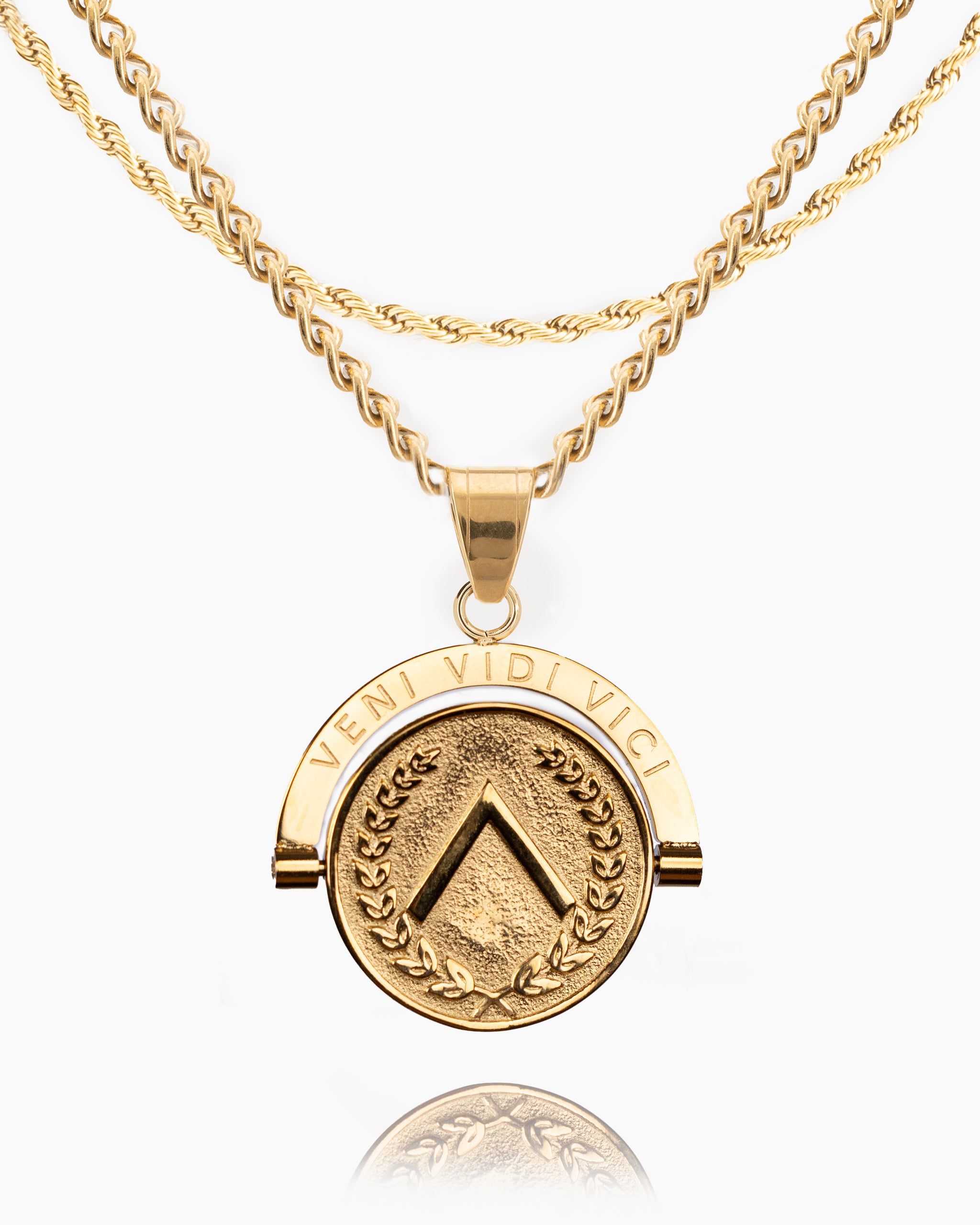 Warrior Veni Vidi Vici Double Sided Pendant-Humbler