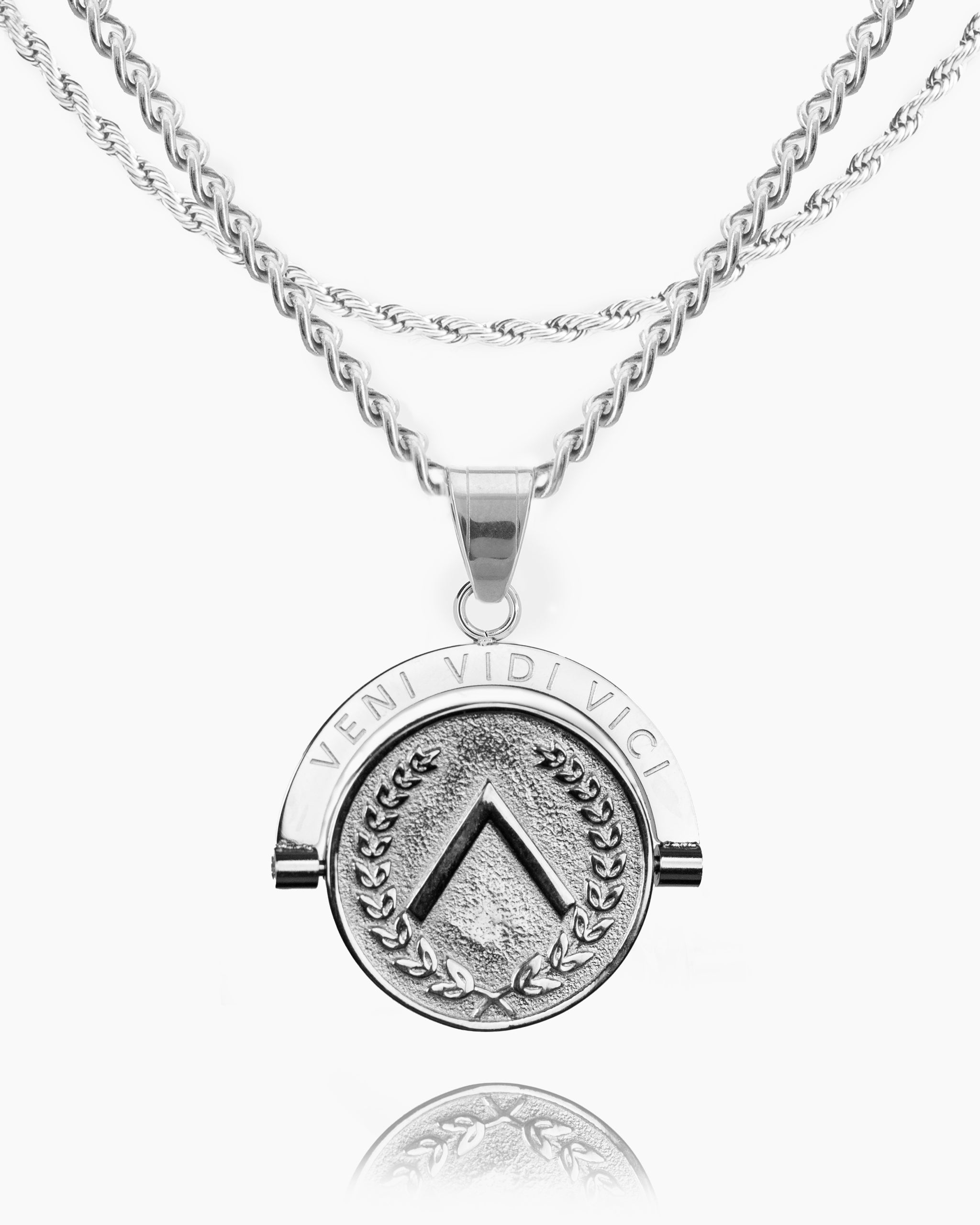 Warrior Veni Vidi Vici Double Sided Pendant-Humbler