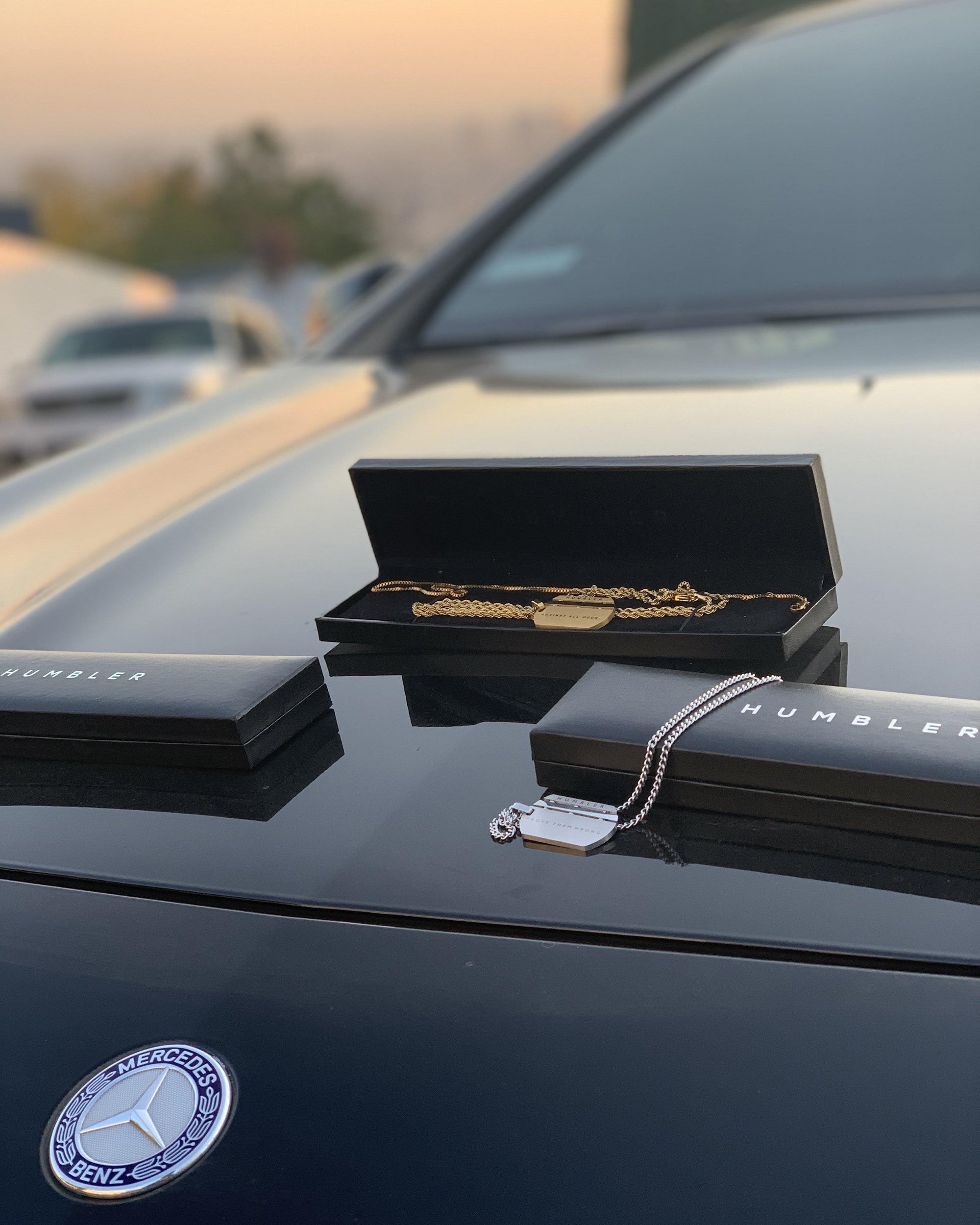 Never Satisfied Dog Tag-Humbler