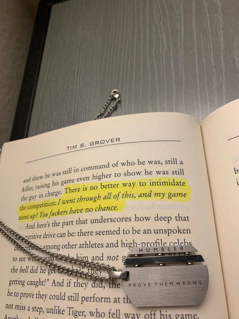 Prove Them Wrong Dog Tag-Humbler