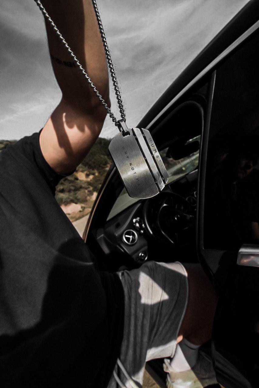 Why Not Me Dog Tag-Humbler